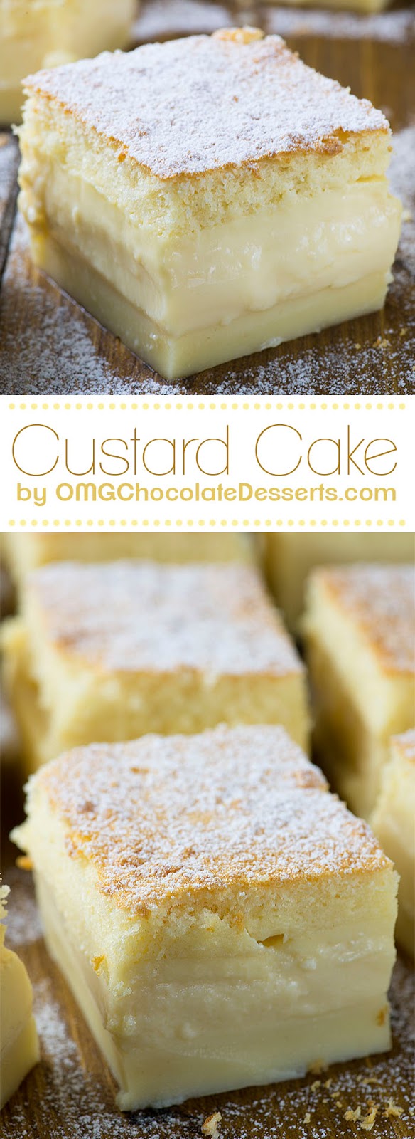 Vanilla Magic Custard Cake Red White Apron Vanilla Magic Custard Cake Red White Apron