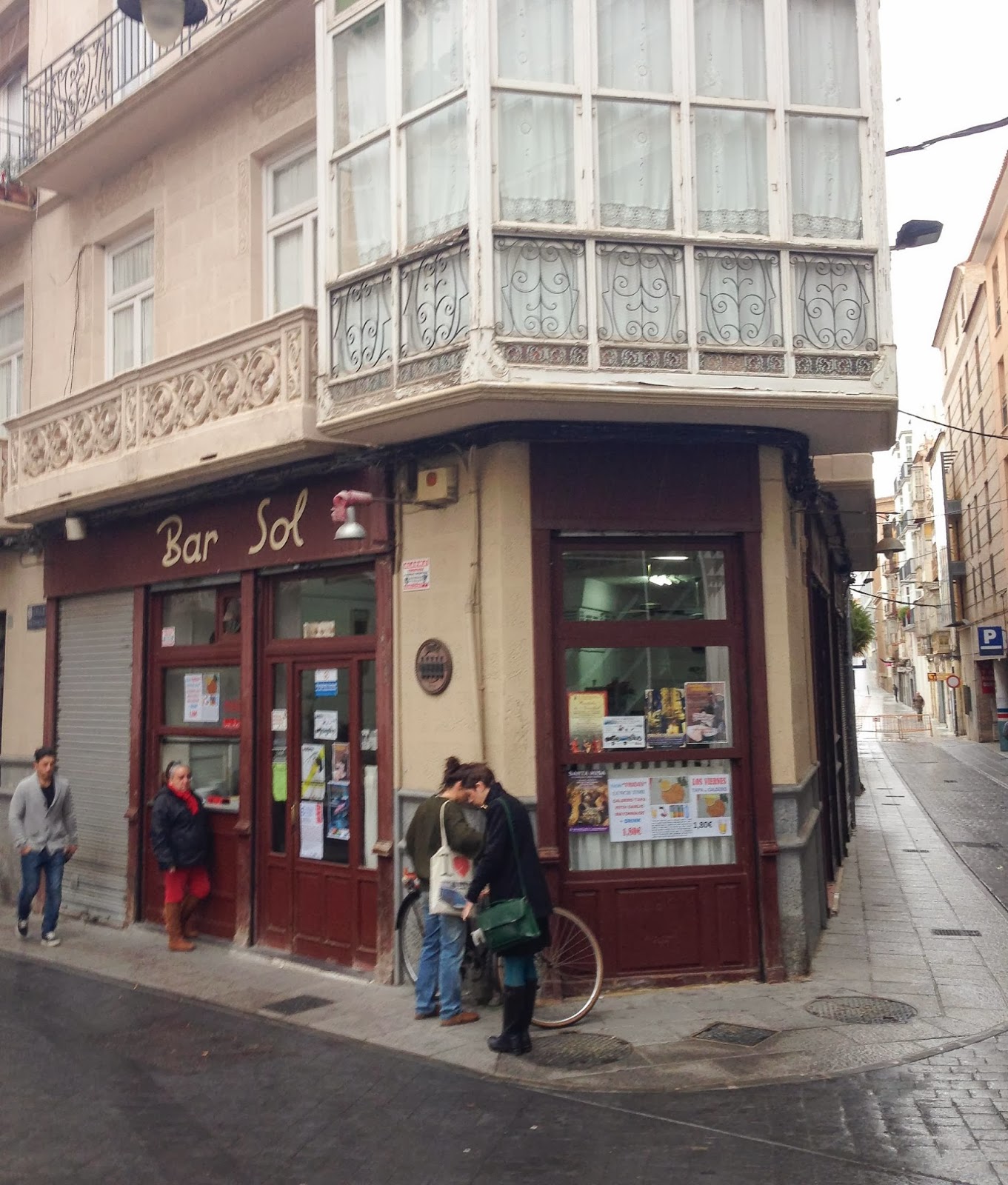 Con sacarina, por favor Bar Sol. Cartagena, 21 de diciembre de 2013.