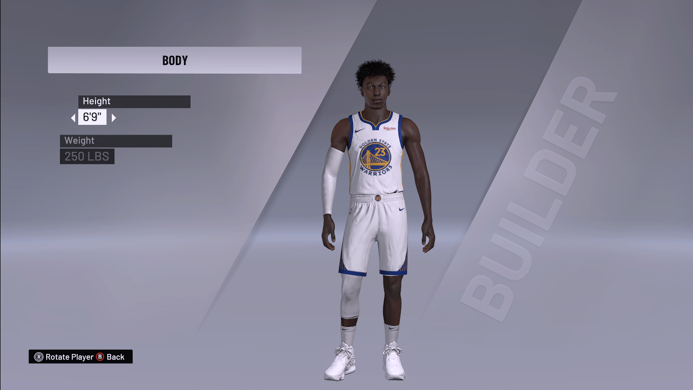 NBA 2K21 James Wiseman Cyberface by 2K
