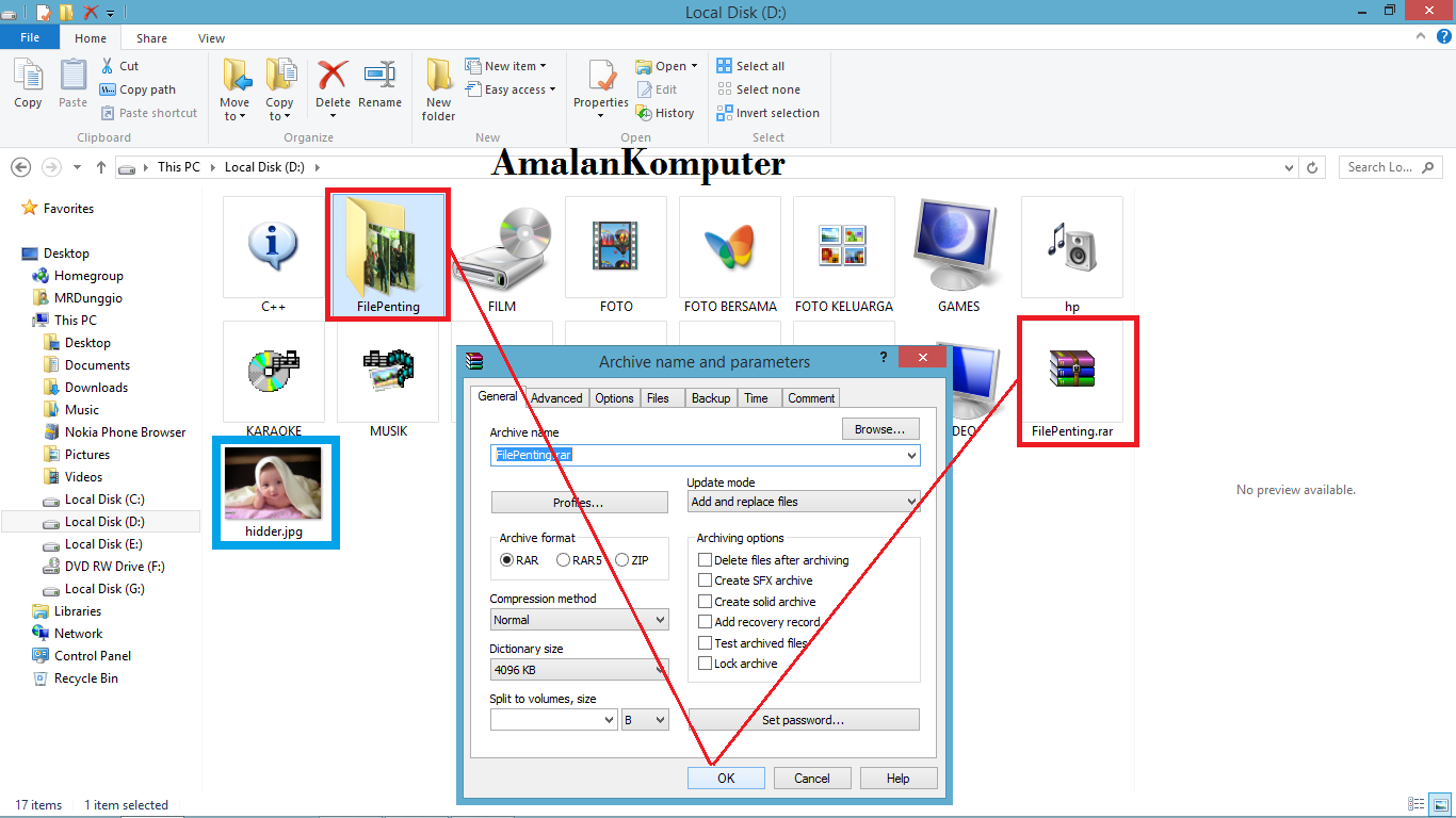 Cara Membuka File Zip Di Laptop Pc Youtube