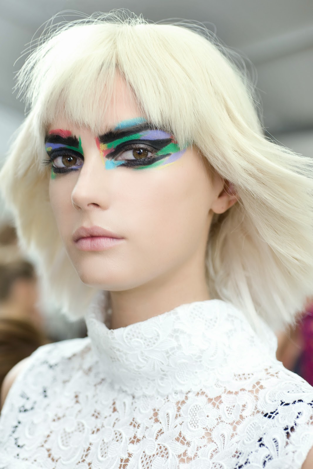 You HAVE to See the Eye Makeup From the S/S 2014 Chanel Show —It's