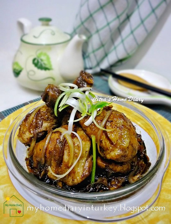 Citra's Home Diary: Ayam goreng Mentega / Spiced butter fried chicken