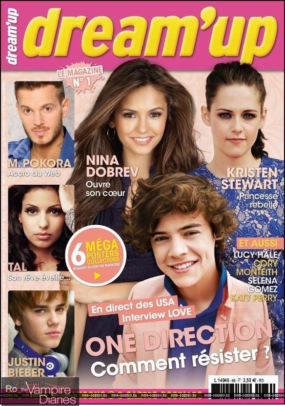 Darkness Whispers: Nina Dobrev / Magazines.