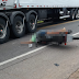 Motociclista morre em colisão com carreta na BR 116