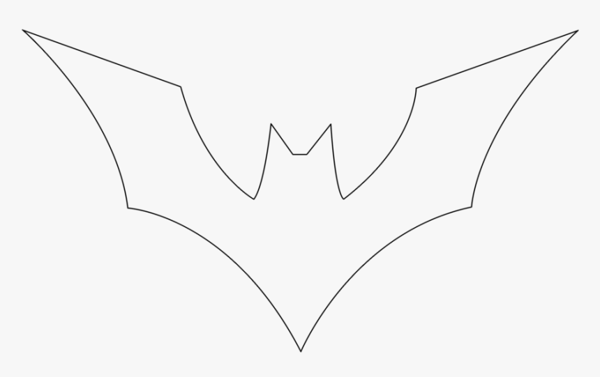 Batman Symbol Coloring Page Coloring - Batman Symbol Coloring Pages Image Group Batman Beyond Logo Outline Hd Png Download Transparent Png Image Pngitem 