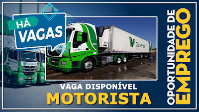 Vaga para Motorista Carreteiro