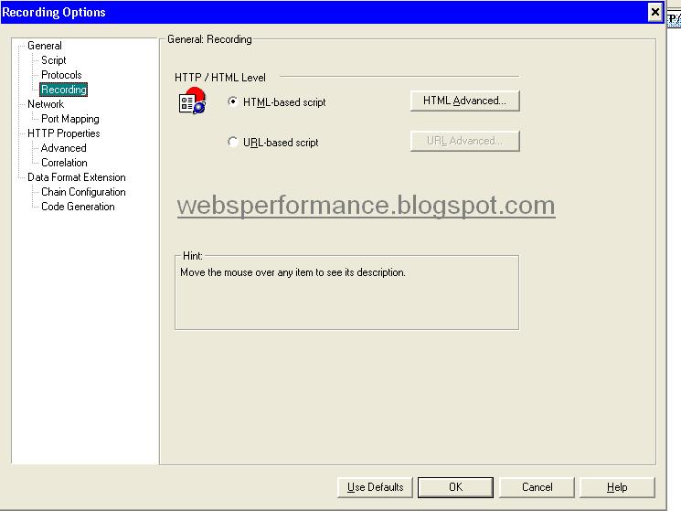 Loadrunner Helpline A simplest guide to Loadrunner Recording a