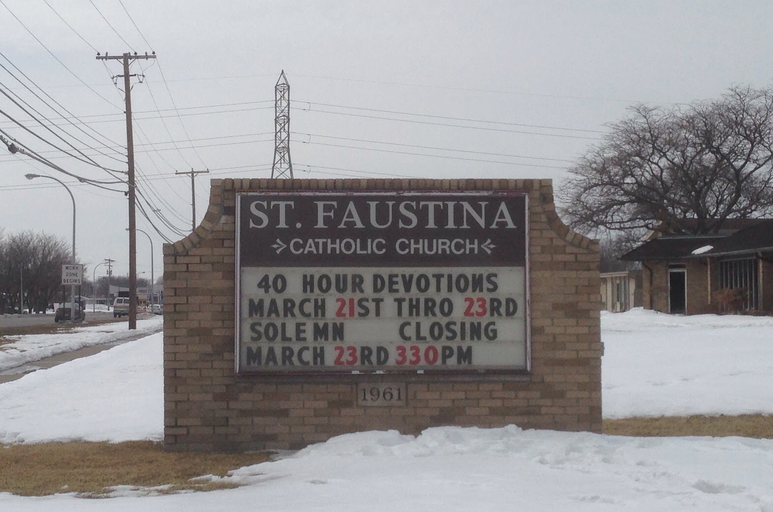 Te Deum laudamus! 40 Hours Devotion at St. Faustina in Warren, MI