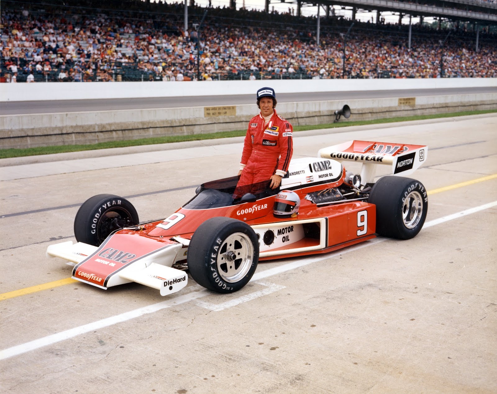 Jeff's Indy Talk: 30 Days in May: No. 9, Mario Andretti, 1977 CAM 2 McLaren