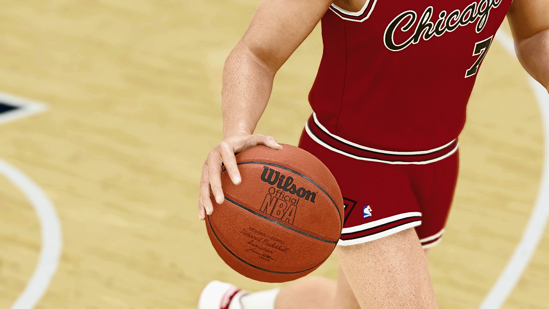NBA 2K22 1970's OFFICIAL WILSON BALL by Mindo_XHP