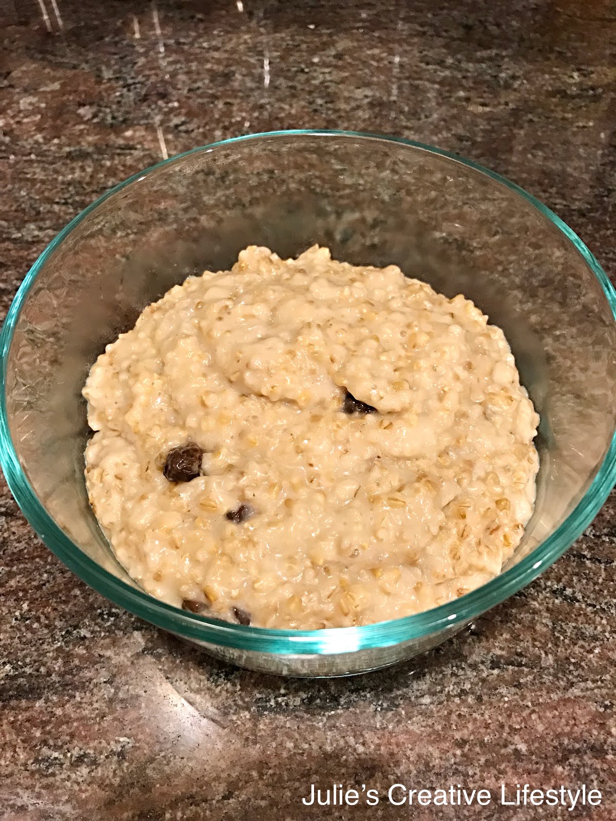 Instant Pot Three Minute Steel Cut Oats Recipe Julie's Creative Lifestyle