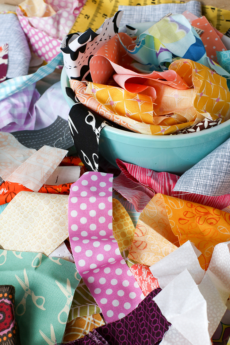 Storing Fabric Scraps - Patchwork Posse