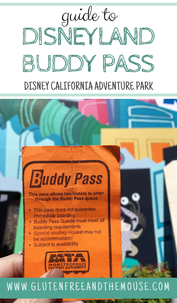 What is the Disneyland Buddy Pass? Monsters, Inc. Mike & Sulley to