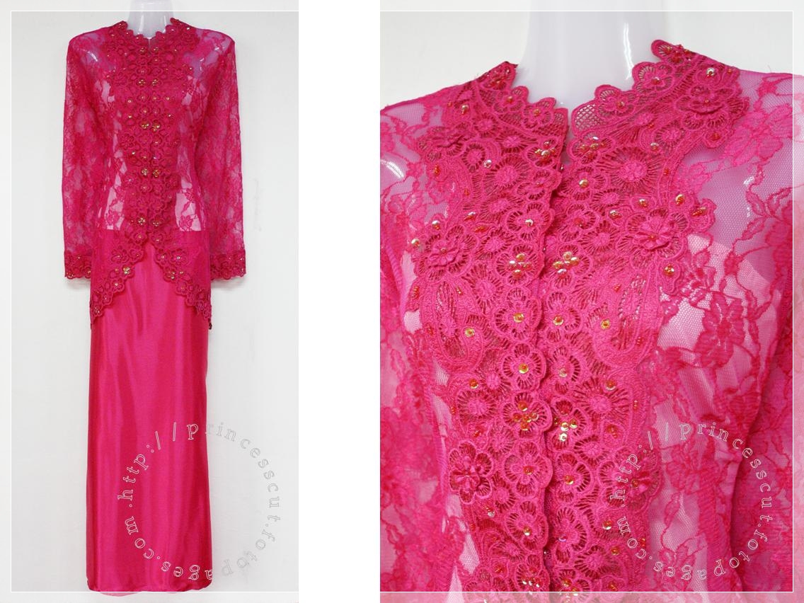 mode kebaya pengantin lace