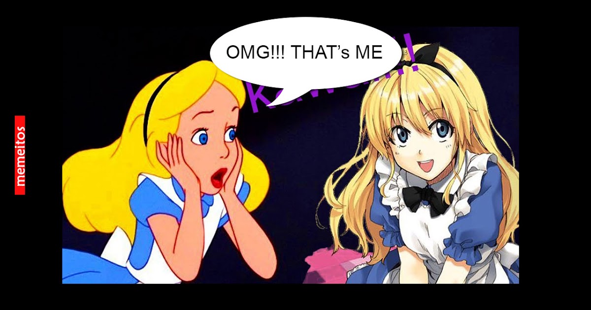 Memeitos Disney VS Anime