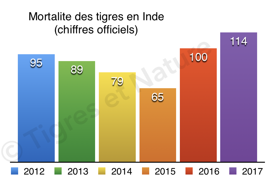 Mortalité des tigres