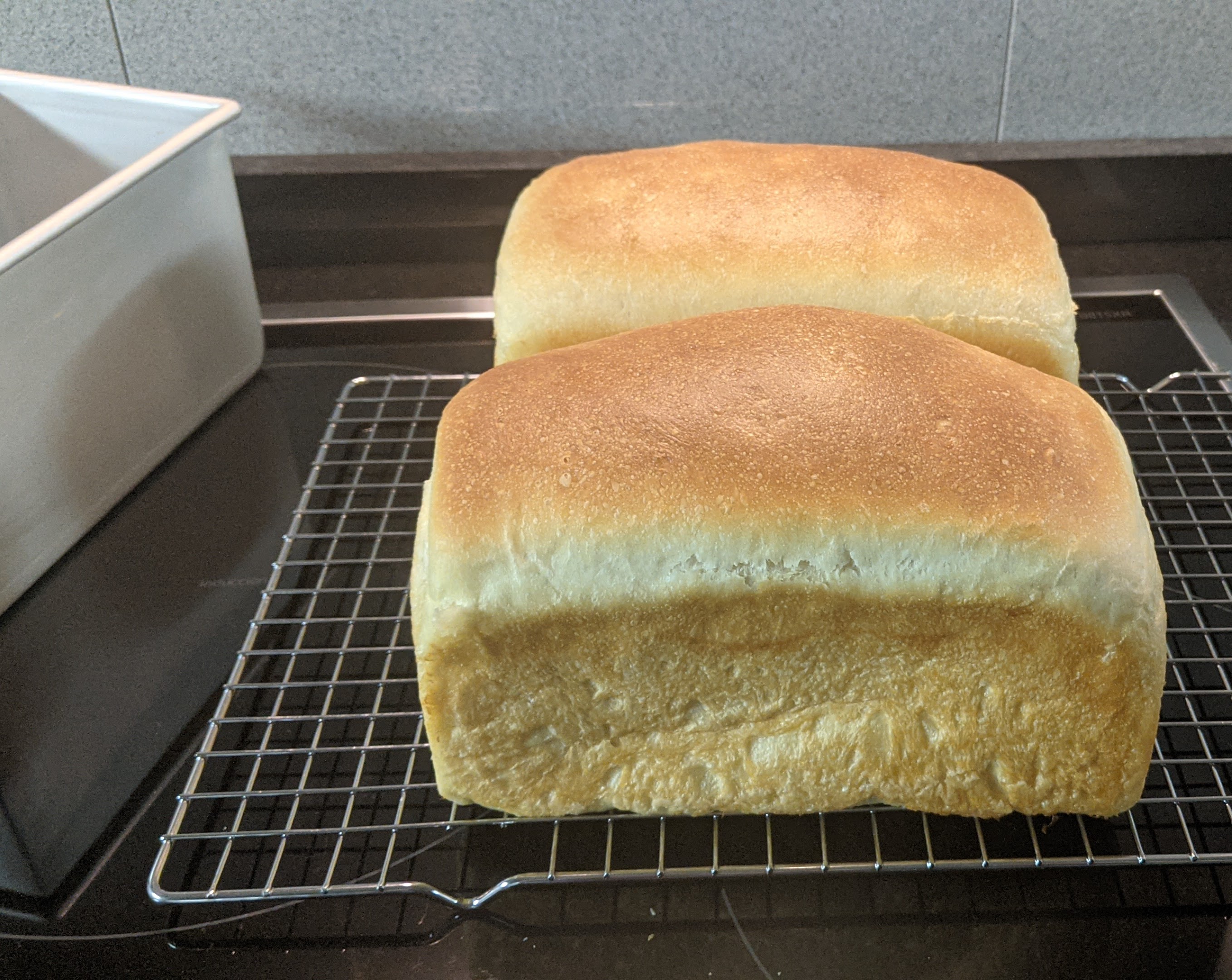 Pan de moldebrioche con masa madre en panificadora y horno BUENOS