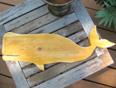 diy wooden whale cutouts