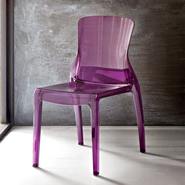 Chair in purple &#8211; stylish and extravagant!