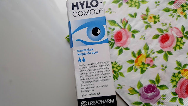 Nawilżające krople do oczy Hylo-Comod