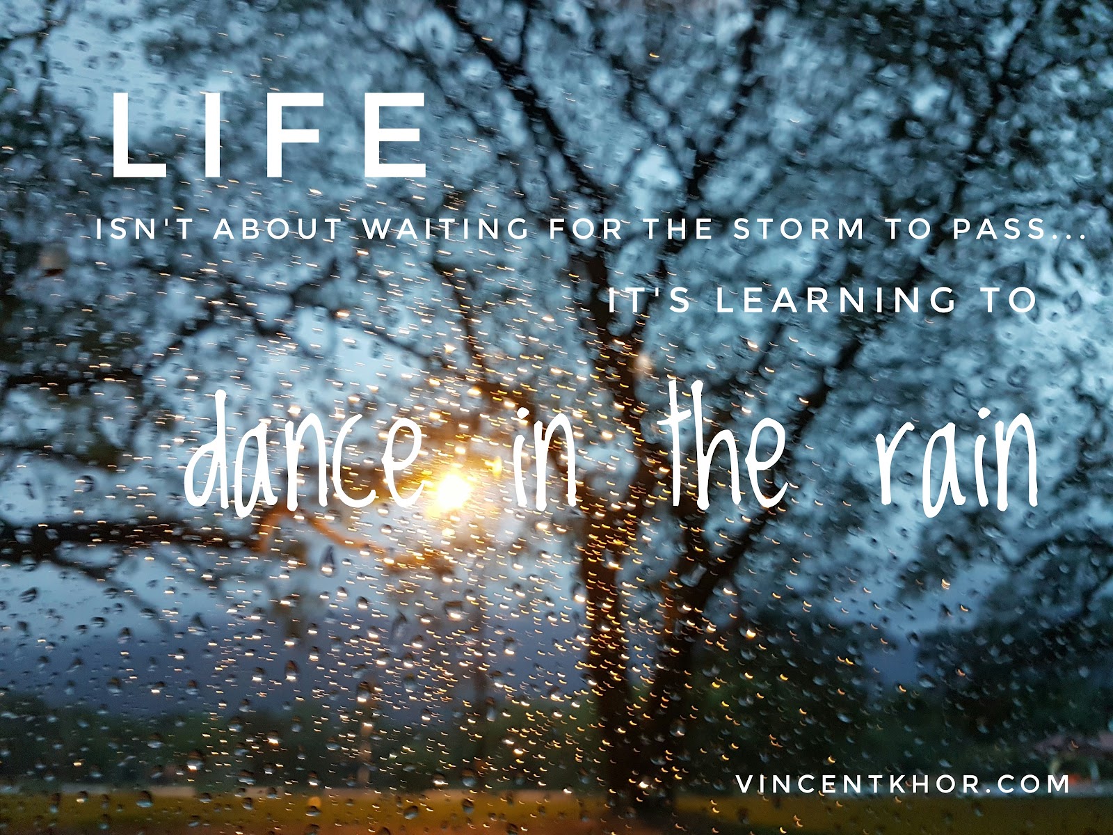 Rain Dance Quote