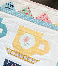 Tea Party Quilt for American Patchwork & Quilting Magazine by Heidi Staples of Fabric Mutt