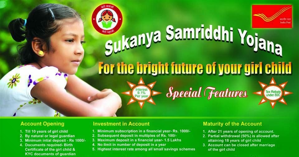 Sukanya Samriddhi Account SSA Deposits Eligible For Deduction U s 