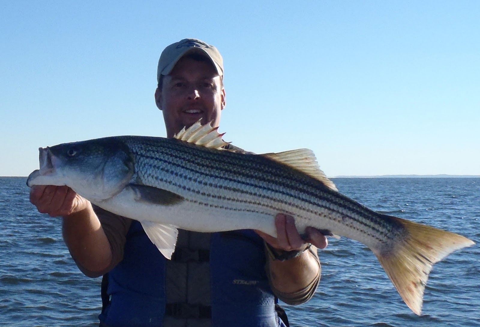 Fishing the Chesapeake Stellar fall Striper fishing ended after Super