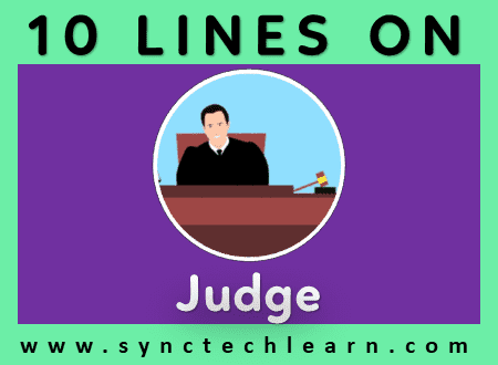 short essay on judge