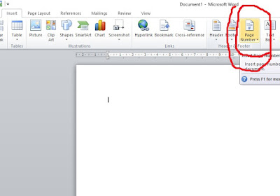 Cara membuat nomor halaman di Microsoft word membuat nomor halaman
