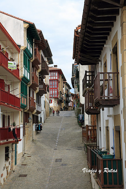 Calle Juan Laborda de Hondarribia