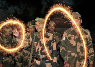 Sandesh to Soldiers for Diwali Images