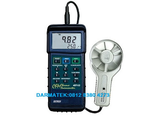 Extech 407113 Heavy Duty CFM Metal Vane Anemometer Darmatek
