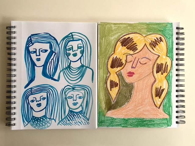 Lizzie Christian, Rare Press, sketchbooks, Sketchbook Conversations