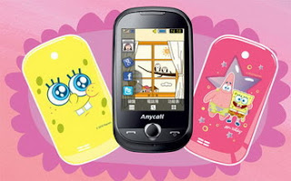 Samsung Corby S3650 SpongeBob Squarepants 1
