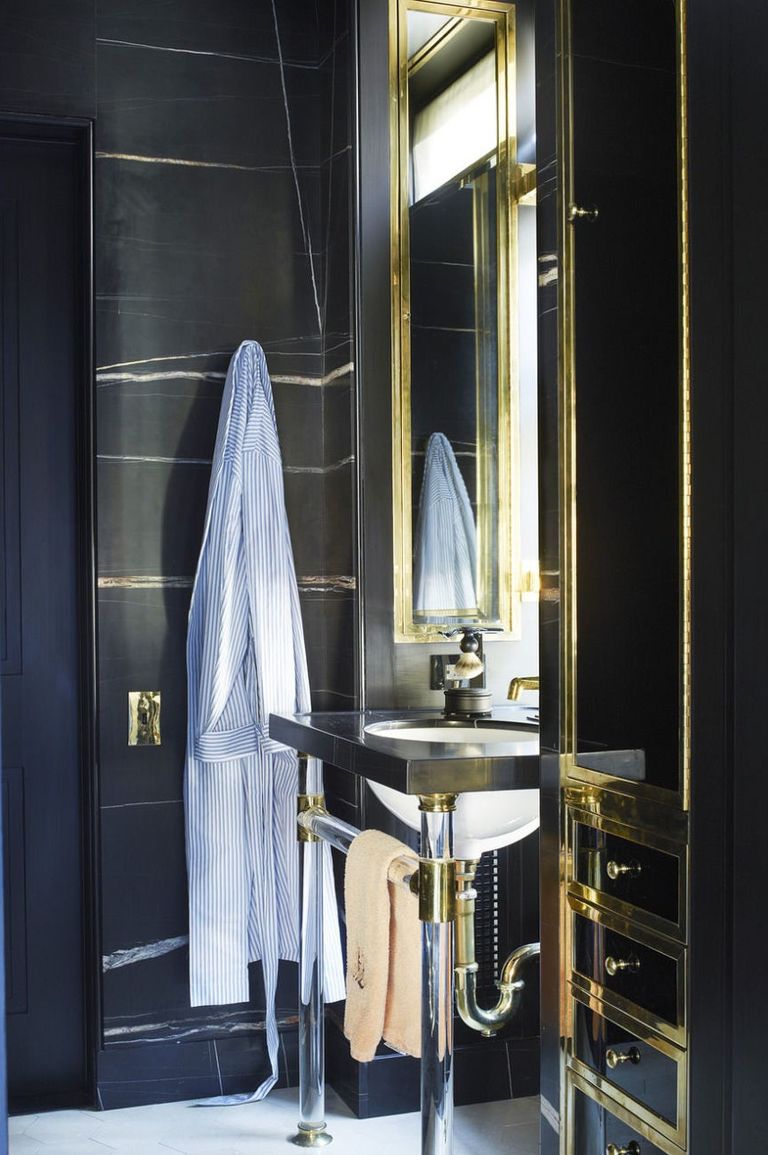 60 ideas de diseño moderno de baños pequeños