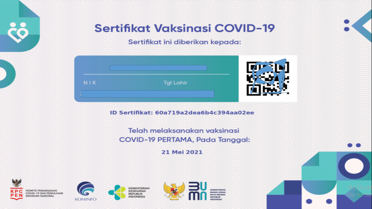 Sertifikat covid