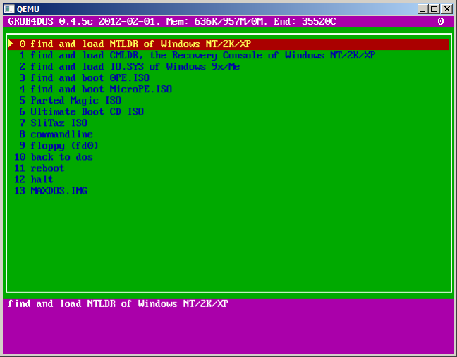 Дос фото. Загрузчик dos. Загрузчиком grub4dos фото. Grub4dos 1.1. Создание и тестирование загрузчика Grub.