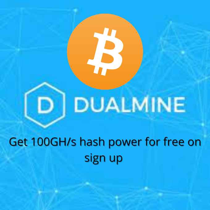 DUALMINE-Get 100GH/s hash power for free on sign up 