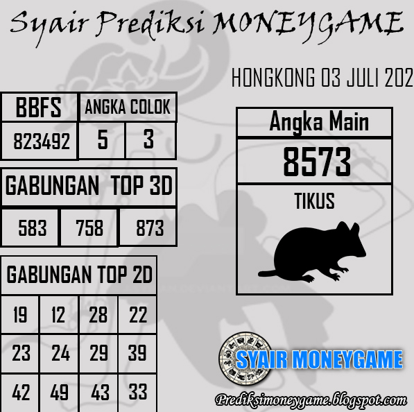 PREDIKSI TOGEL HONGKONG JUMAT , 03 JULI 2020 SYAIR PREDIKSI MONEYGAME