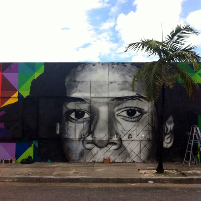 Kobra Work In Progress For Art Basel ’13 Wynwood, Miami StreetArtNews