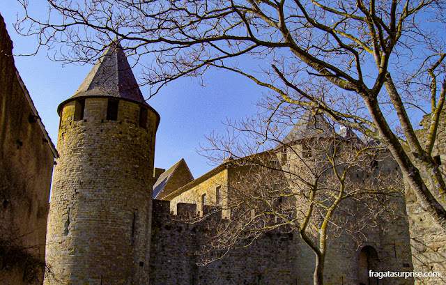 Cidadela medieval de Carcassonne, França