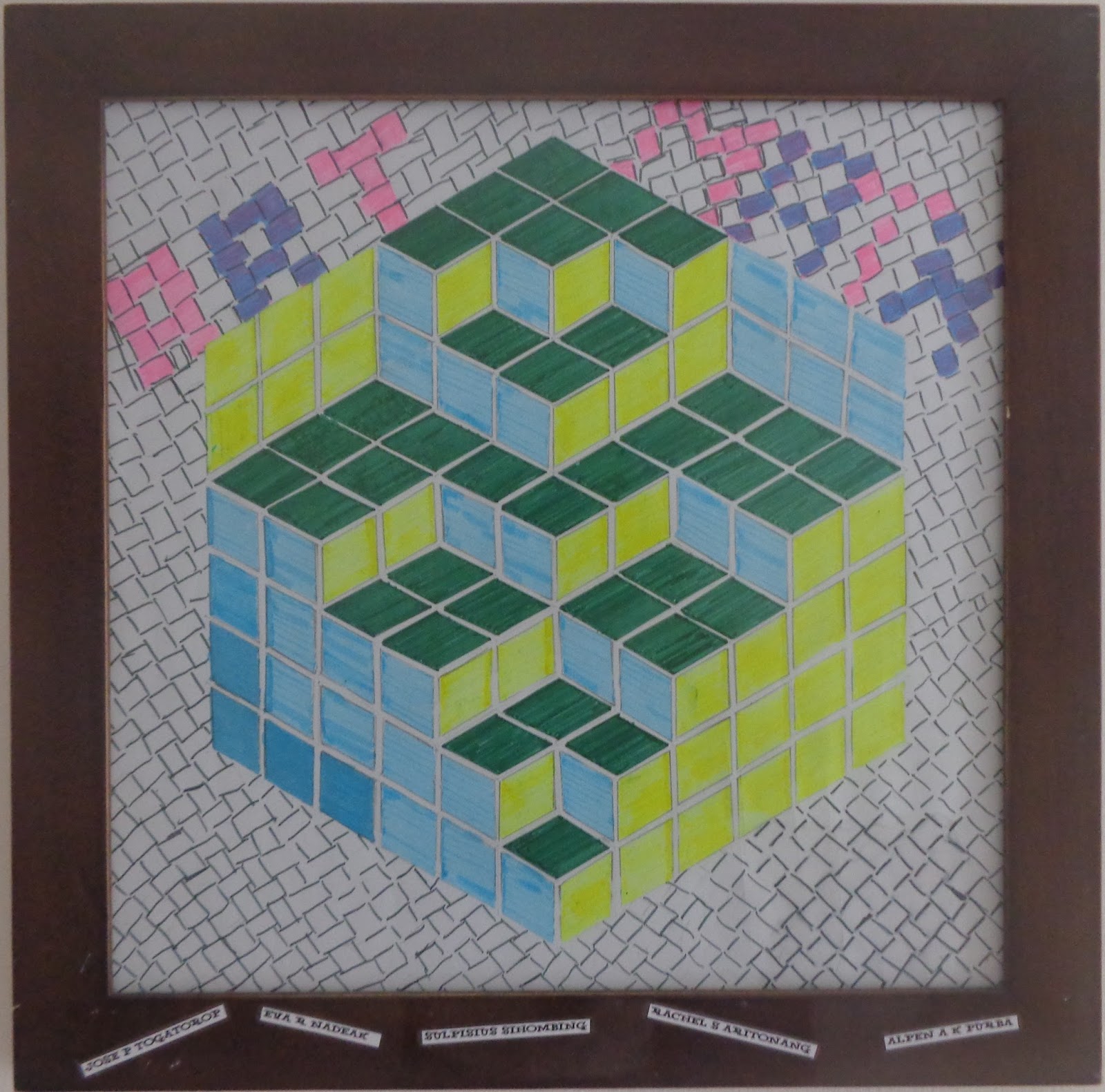 icara tentang matematika dan seni akan menjadi hal yang sulit bagi kita yang tidak memaham Berkarya Lewat Matematika dan Seni