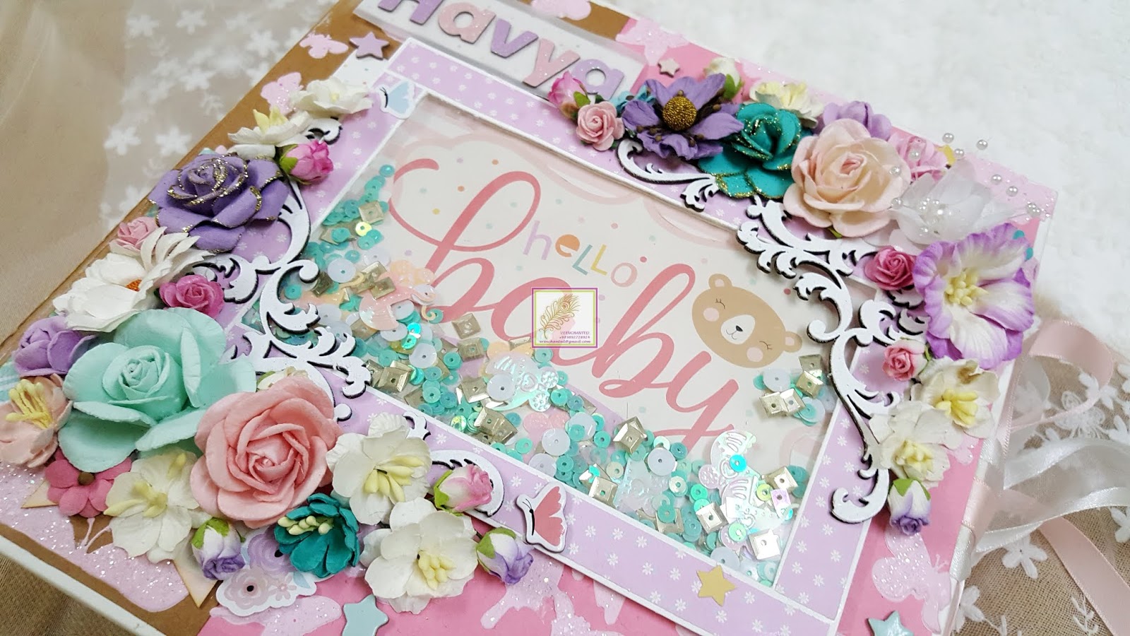VREnchanted Color, Craft & more.... Hello Baby Girl Mini Album First