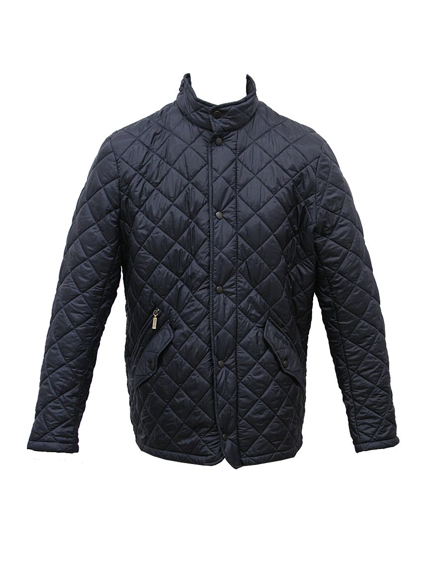 HESTE New in Quilt Jacket in navy