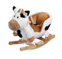 Gioca e vinci gratis una bellissima dondolina mucca di BabyGo (Valore 54,26 euro)