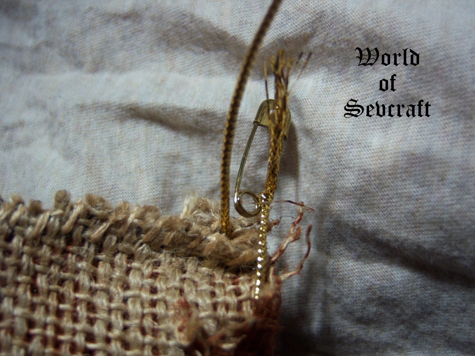 World of Sevcraft: Round-Bottom Drawstring Pouch Tutorial