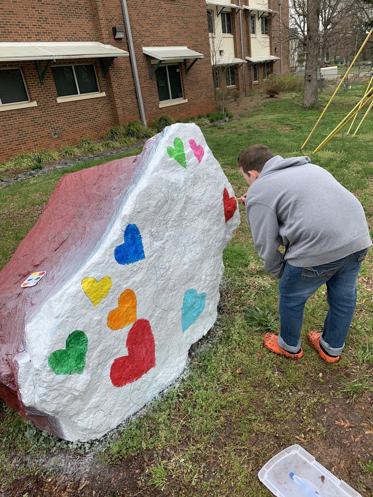 Your Permanent Record The Spirit Rock at Rural Hall Elementary