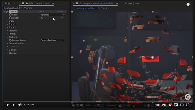 Shatter Effect Tidak Berfungsi / Tidak Jalan di After Effects