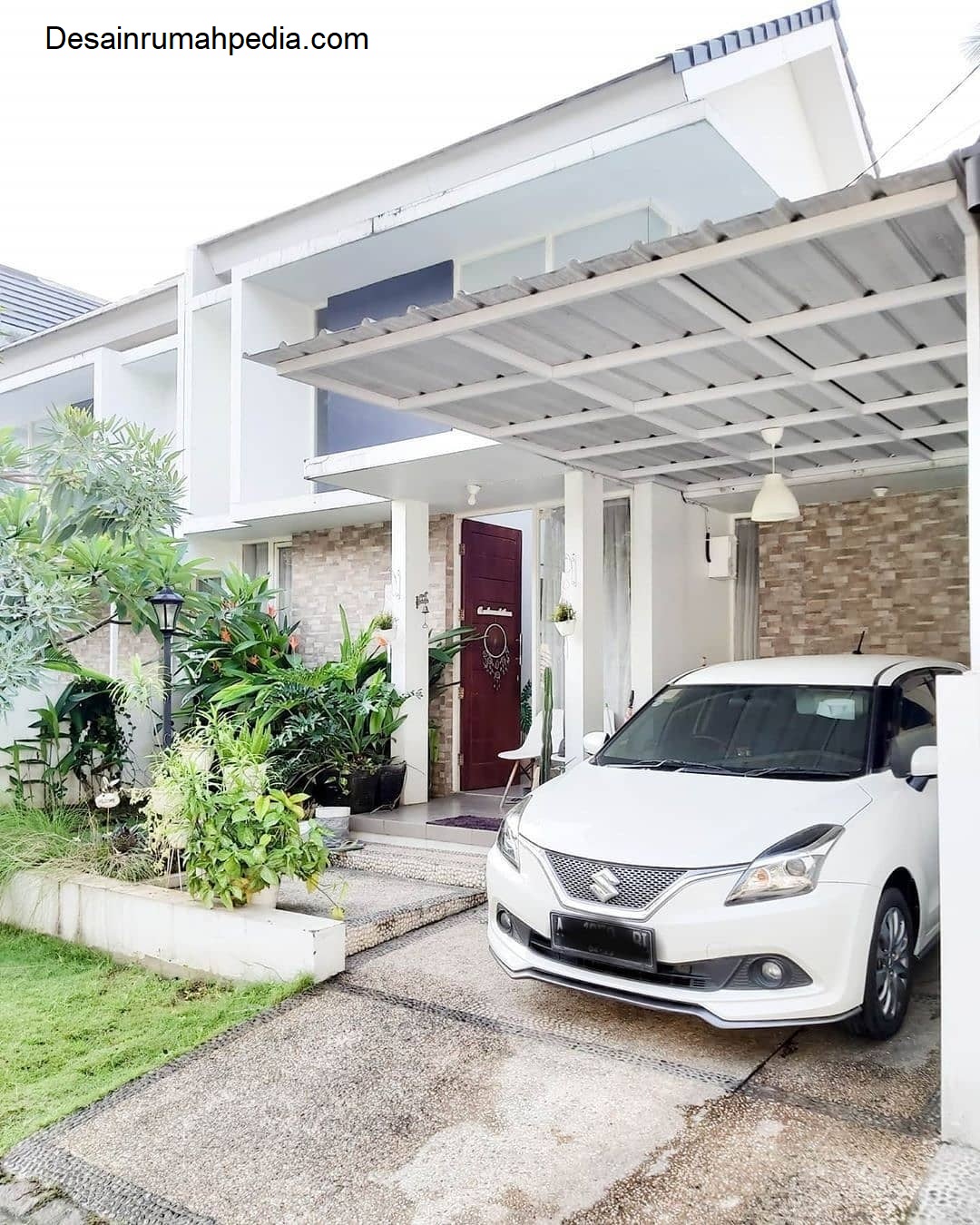 7 Desain Rumah Tanpa Pagar yang Membuat Hunian Terasa Lapang